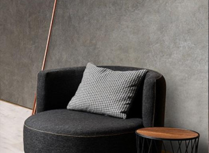 Schwarzer Moderner Sessel Wohnzimmersessel Fauteuil Clubsessel Neu